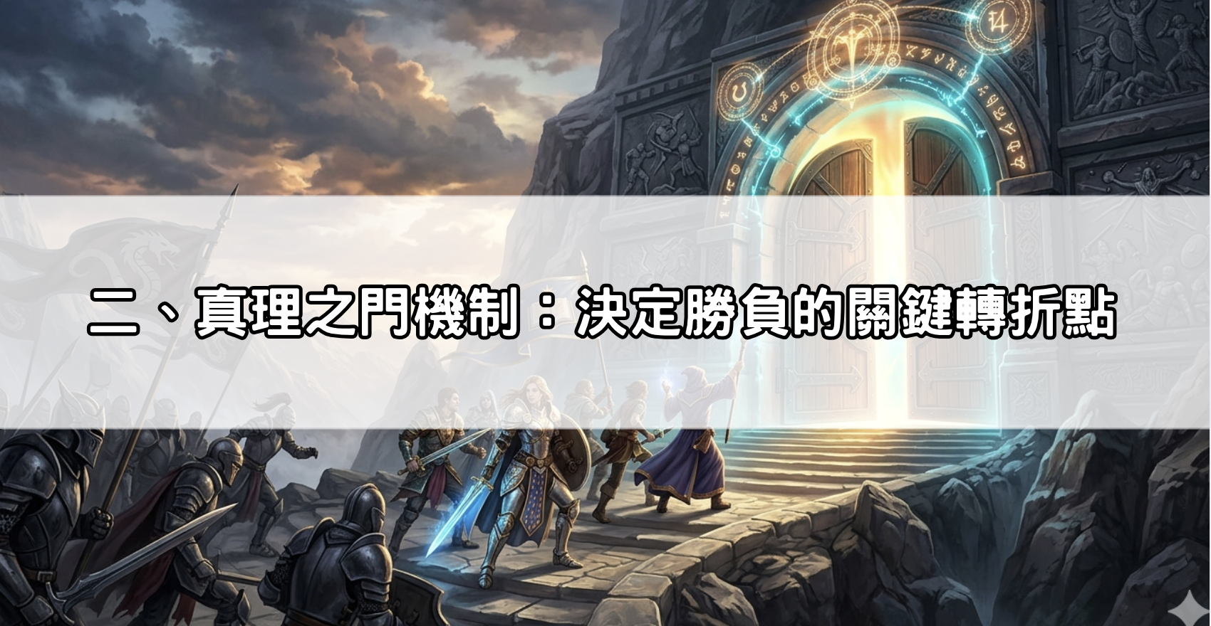 二、真理之門機制：決定勝負的關鍵轉折點