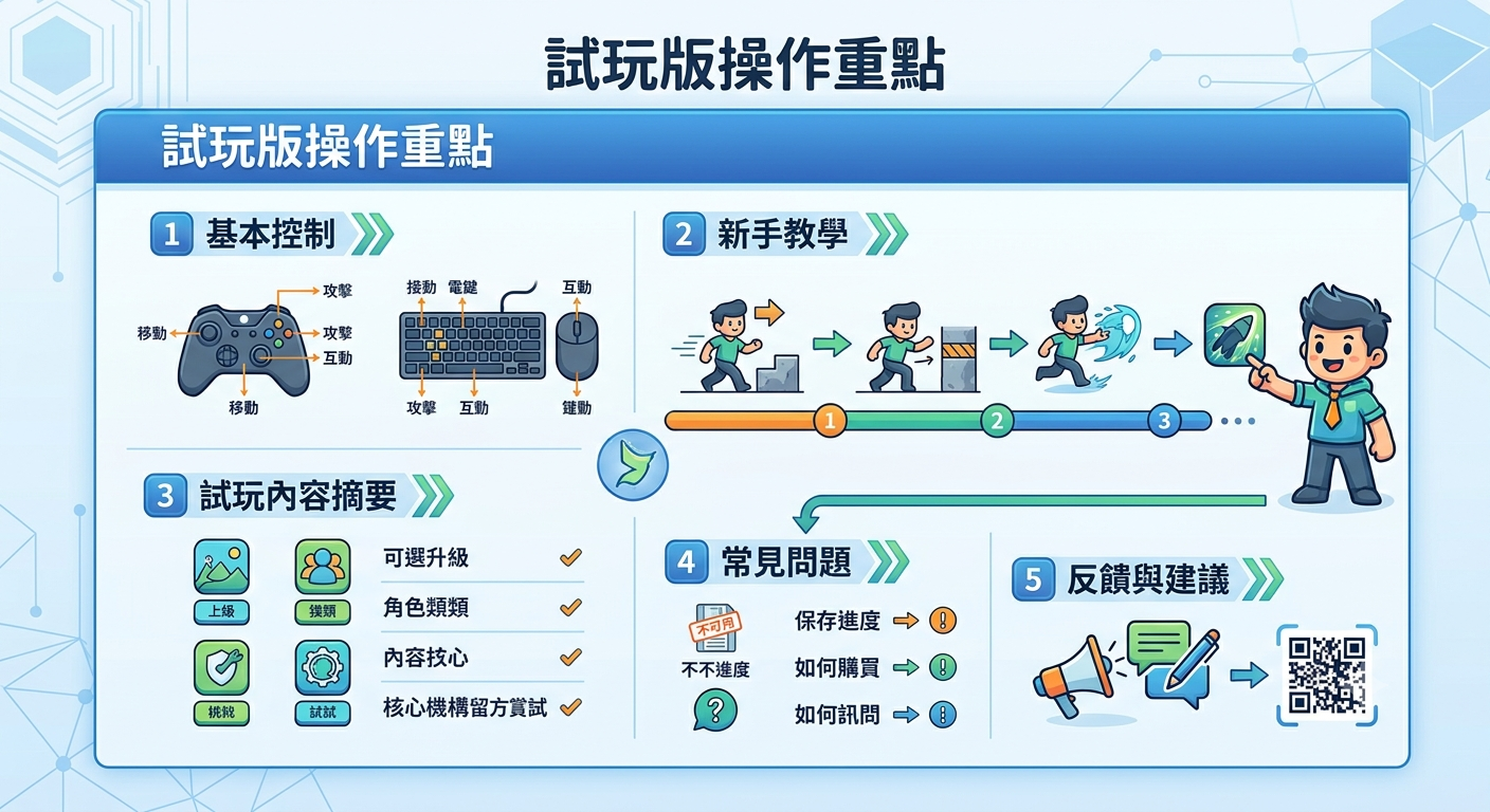 試玩版操作重點